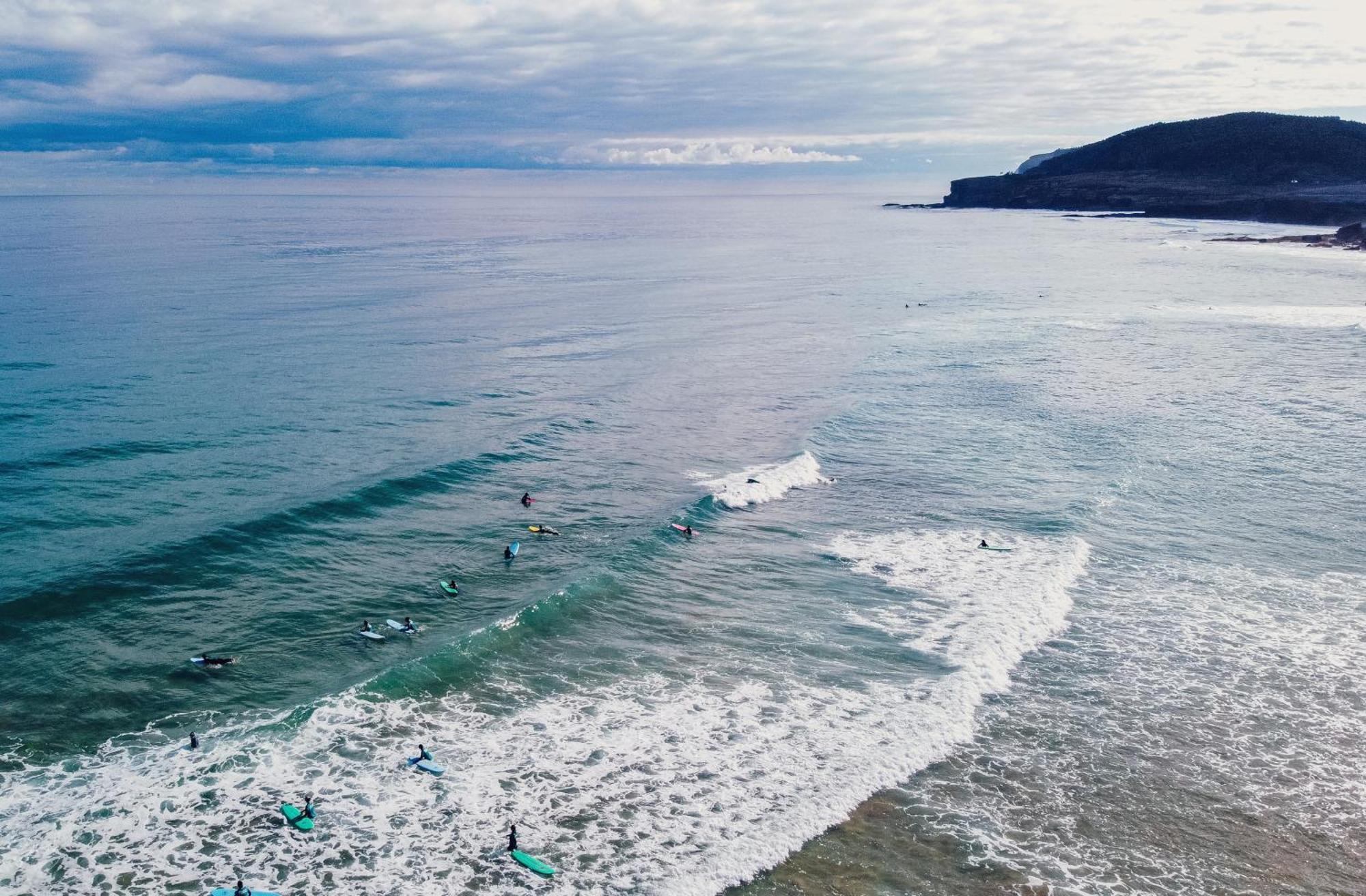 Liquid Surfhouse Hostel Langre  Buitenkant foto